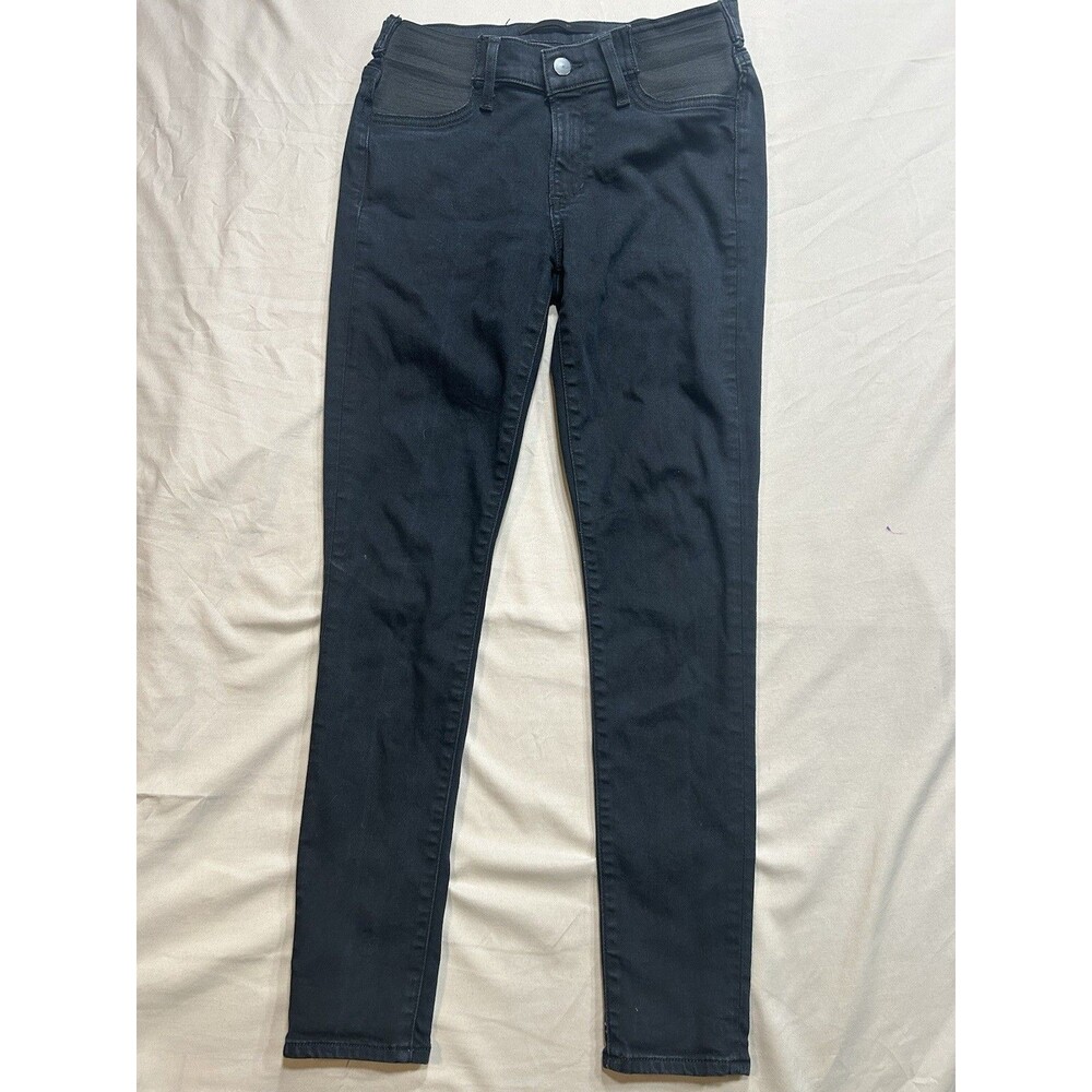 Joes Jeans Womens Size 26 Black The Icon Flawless Ankle Skinny Mid Rise Stretch